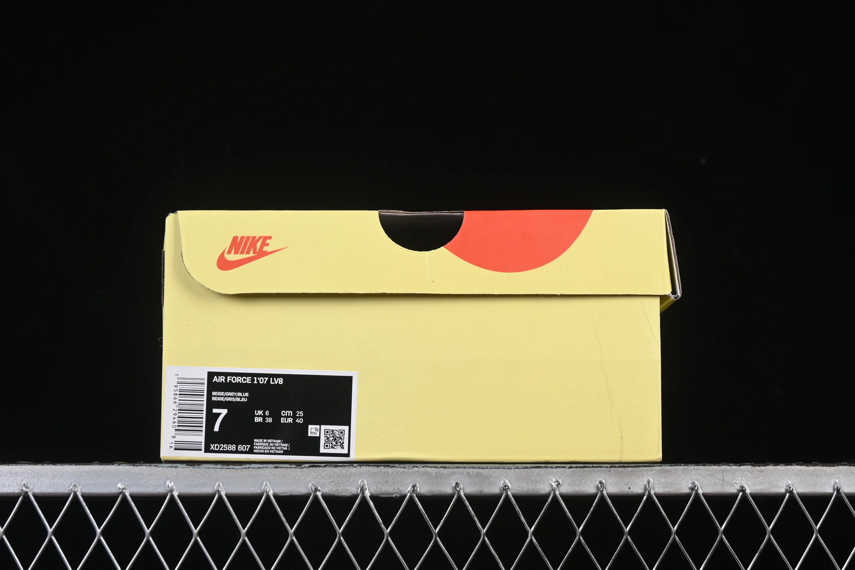 All categories Nk Air Force 1 Air Force series Nk Air Force 1 Low Air Force low-top Nike Air Force 1'07 Low Stusi co-branded milk white blue gray Air Force 1 low-top casual sneakers XD2588-607